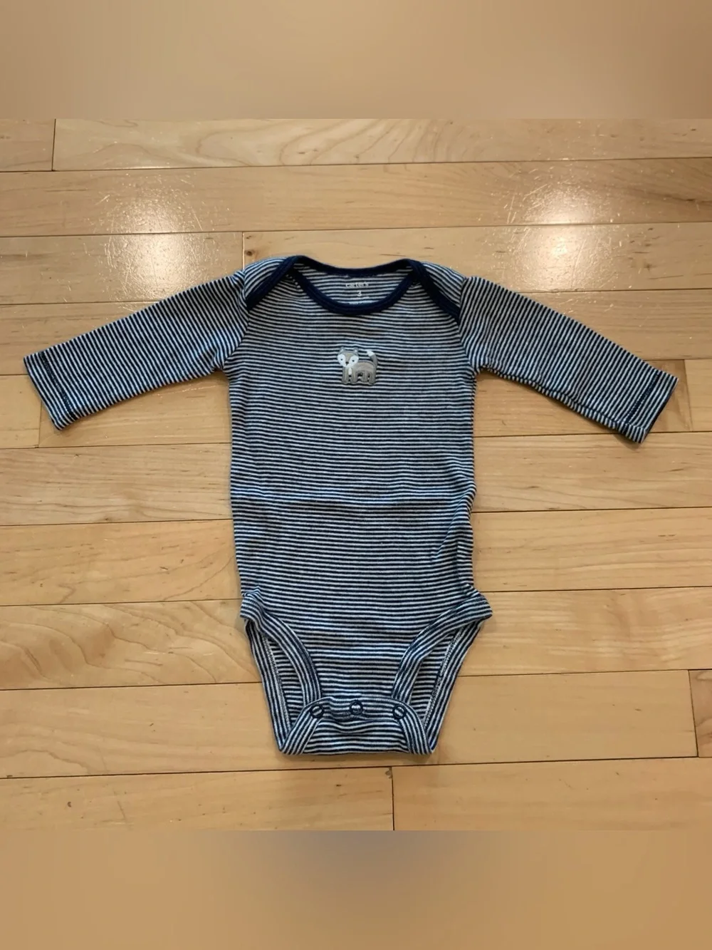 Carter's Baby Boy 3 Month Clothes Bundle long sleeve bodysuit shirts jeans pants - Picture 4 of 13